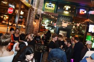 The scene at the CHAOS x LOVE Bruv Club launch party.