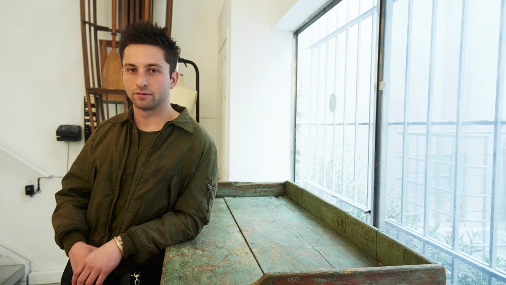 Charlie Giannetti at the Giannetti Factory in Los Angeles on March 21, 2018.