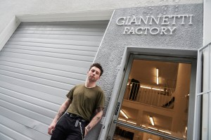 Charlie Giannetti at the Giannetti Factory in Los Angeles on March 21, 2018.
