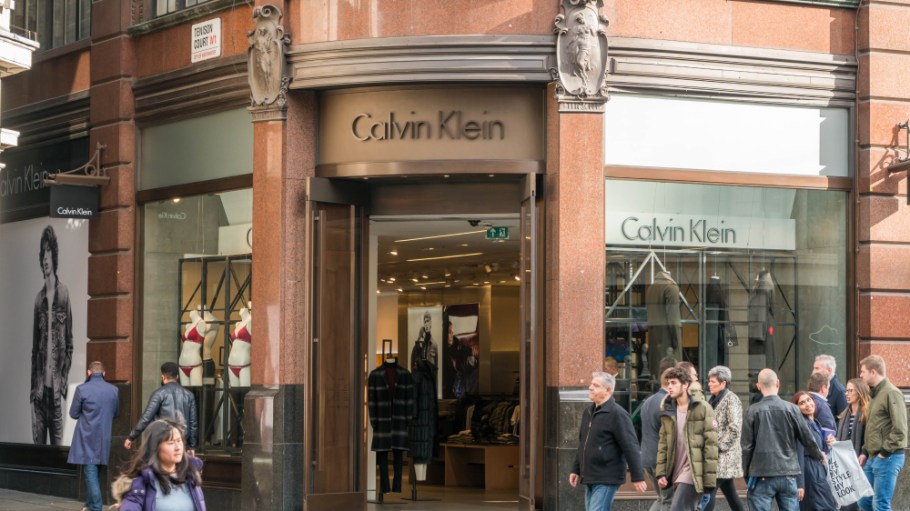 Calvin Klein earned the top spot among apparel players on KPMG's customer excellence experience analysis.