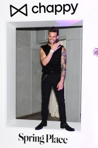 Nico Tortorella at the Chappy x Spring Studios event.