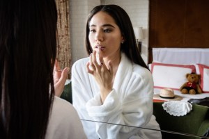 Kelsey Asbille at the Mark Hotel