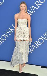 Martha HuntCFDA Fashion Awards, Arrivals, New York, USA - 04 Jun 2018