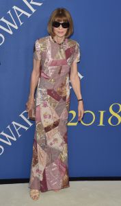 Anna WintourCFDA Fashion Awards, Arrivals, New York, USA - 04 Jun 2018