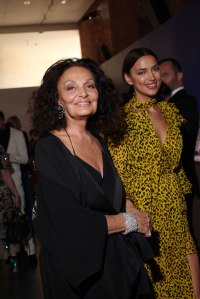 Diane von Furstenberg and Irina Shayk