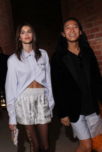 Kaia Gerber and Alexander Wang