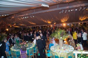 The atmosphere at New York Botanical Garden Annual Conservatory Ball 2018