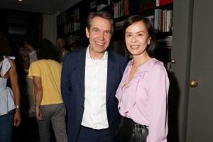 Jeff Koons and Almine Rech