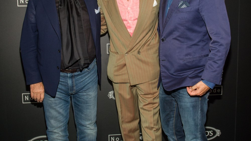 Diego Della Valle;Lapo Elkann;Andrea Della Valle