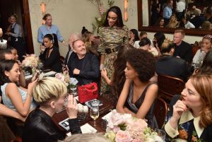 Peter Philips, Winnie Harlow, and Bella Hadid