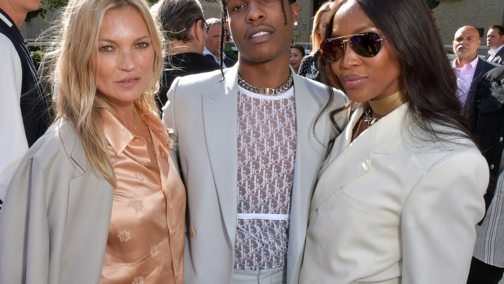 Kate Moss, ASAP Ricky and Naomi Campbell