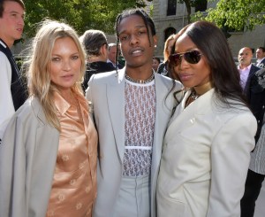 Kate Moss, ASAP Ricky and Naomi Campbell