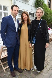 LONDON, ENGLAND - JUNE 13: Alexander Lewis; Lucy McIntrye and Fiona Scarry attend as Catherine Quin hosts a dinner to celebrate 'Women Of Purpose' on June 13, 2018 in London, England.  Pic Credit: Dave Benett *** Local Caption *** Alexander Lewis; Lucy McIntrye; Fiona Scarry