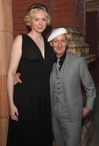 Gwendoline Christie and Stephen Jones attend the V&A Summer Party