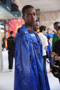 Backstage at Dries Van Noten Men's Spring 2019