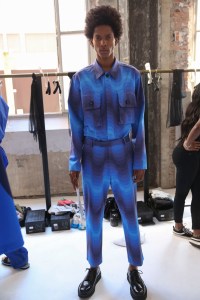 Backstage at Dries Van Noten Men's Spring 2019