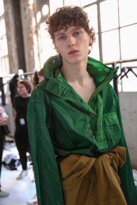 Backstage at Dries Van Noten Men's Spring 2019
