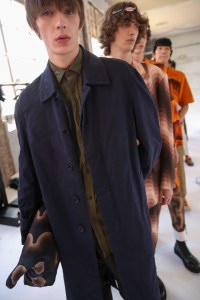 Backstage at Dries Van Noten Men's Spring 2019
