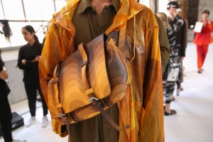 Backstage at Dries Van Noten Men's Spring 2019