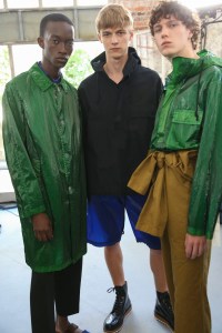 Backstage at Dries Van Noten Men's Spring 2019