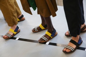 Backstage at Dries Van Noten Men's Spring 2019