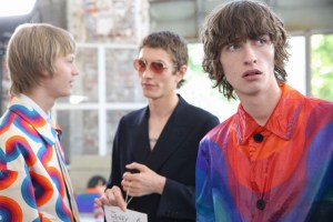 Backstage at Dries Van Noten Men's Spring 2019