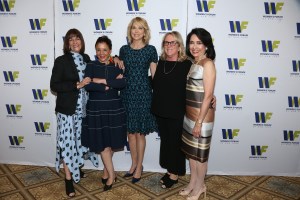 Kay Unger, Sheila Johnson, Paula Zahn, Deirdre Quinn, and Joyce Brown