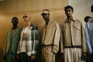 Backstage at Ermenegildo Zegna Men's Spring 2019