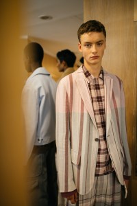 Backstage at Ermenegildo Zegna Men's Spring 2019