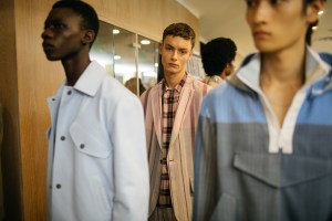 Backstage at Ermenegildo Zegna Men's Spring 2019