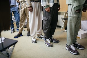 Backstage at Ermenegildo Zegna Men's Spring 2019