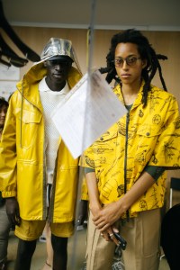 Backstage at Ermenegildo Zegna Men's Spring 2019