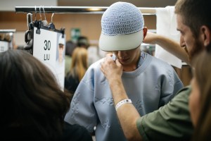 Backstage at Ermenegildo Zegna Men's Spring 2019