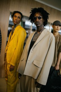 Backstage at Ermenegildo Zegna Men's Spring 2019