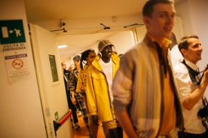 Backstage at Ermenegildo Zegna Men's Spring 2019