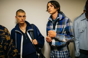 Backstage at Ermenegildo Zegna Men's Spring 2019