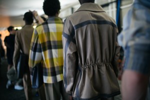 Backstage at Ermenegildo Zegna Men's Spring 2019