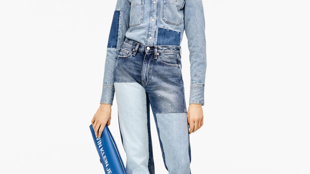 A look from Calvin Klein Jeanswear.