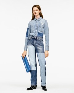 A look from Calvin Klein Jeanswear.