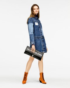 A look from Calvin Klein Jeans.
