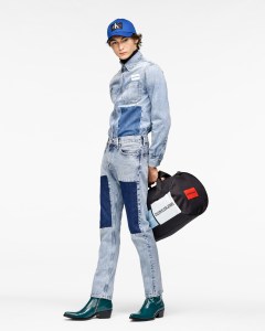 A look from Calvin Klein Jeanswear.