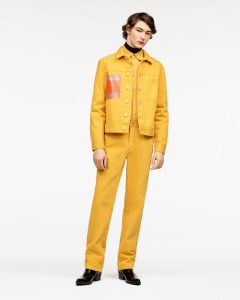 A look from Calvin Klein Jeanswear.