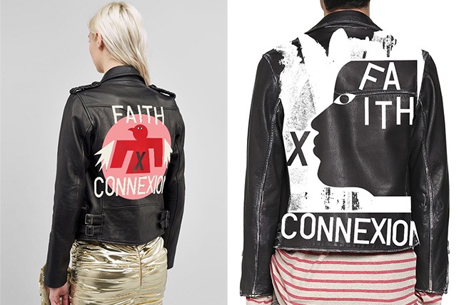 A leather jacket from the Faith Connexion x Swizz Beatz collaboration