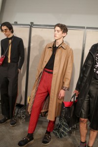 Backstage at Fendi Men's Spring 2019