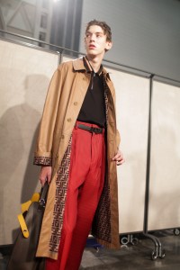 Backstage at Fendi Men's Spring 2019