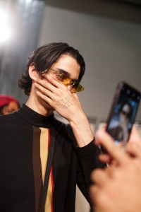 Backstage at Fendi Men's Spring 2019