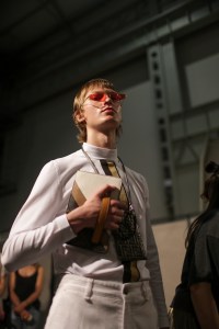 Backstage at Fendi Men's Spring 2019
