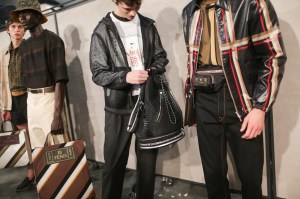 Backstage at Fendi Men's Spring 2019