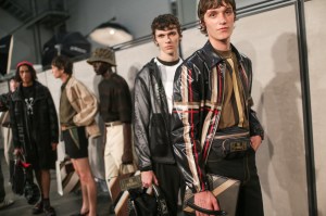 Backstage at Fendi Men's Spring 2019