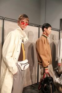 Backstage at Fendi Men's Spring 2019